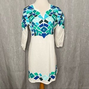 Jessica Taylor embroidered tunic